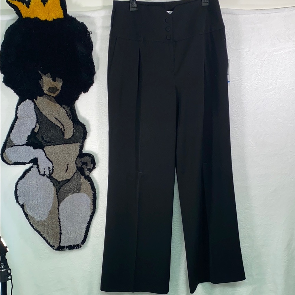 Sophisticated Black Wide Leg Pants for Formal Occasions